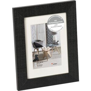 cornice in legno nero HOME 15x20 cm