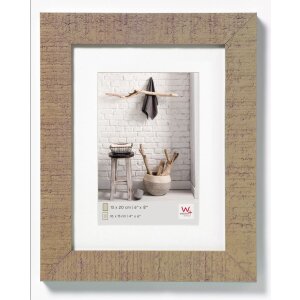 Walther Cornice in legno HOME beige marrone 15x20 cm con...