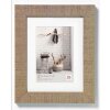Walther Cornice in legno HOME beige marrone 15x20 cm con Passepaorut 10x15 cm