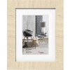 HOME Cornice in legno bianco crema nel formato 15x20 cm