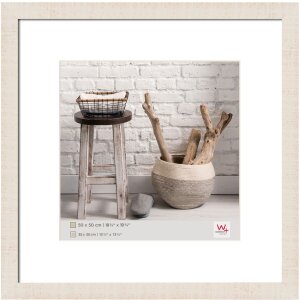 Telaio in legno Walther HOME bianco crema 50x50 cm con...