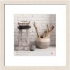 Telaio in legno Walther HOME bianco crema 50x50 cm con passepartout 35x35 cm