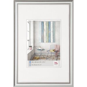 Cornice in plastica Trendstyle argento 40x60 cm
