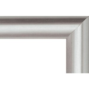 Cornice in plastica Trendstyle argento 40x60 cm