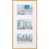 Walther Cornice da galleria in plastica New Lifestyle 3 foto 10x15 cm oro