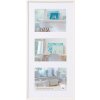 Walther Cornice da galleria in plastica New Lifestyle 3 foto 10x15 cm bianco