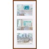 Walther Gallery Frame New Lifestyle 3 foto 15x20 cm bronzo (28x59,3 cm)