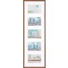 Walther Cornice da galleria in plastica New Lifestyle bronzo 5 foto 10x15 cm