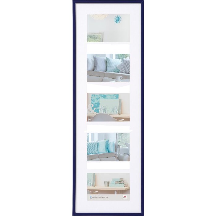 Walther Galleria Cornice New Lifestyle blu 5 foto 10x15 cm