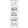Walther Gallery Frame New Lifestyle 5 foto 10x15 cm bianco