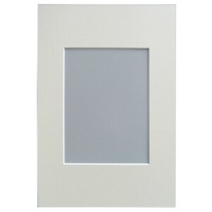 Passepartout a taglio obliquo - 30x40 cm - crema