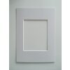 Passe-partout a taglio obliquo - 30x40 cm - grigio