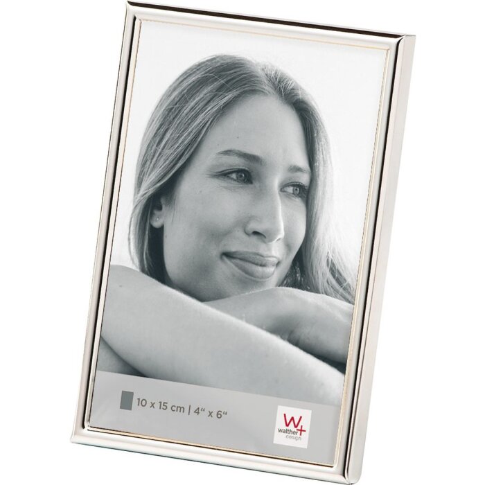 Walther Portafoto in metallo Chloe 10x15 cm argento