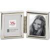 Cornice per ritratto Chloe 3, 2 X 3,5x4,5 cm, argento