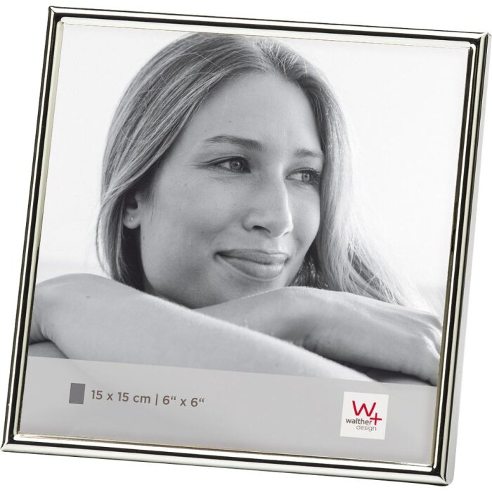 Chloe 3 Portrait Frame 15x15 cm argento
