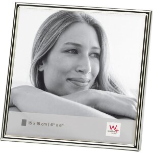 Chloe 3 Portrait Frame 15x15 cm argento