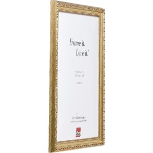 Cornice in legno Effect Profil 37 antikargento 10x10 cm vetro artistico