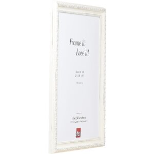 Cornice in legno Effect Profilo 37 Bianco 9x13 cm Vetro Artistico