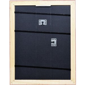 Cornice in legno Effect Profilo 37 Antico Argento 9x13 cm Vetro Trasparente