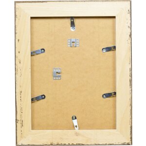 Cornice per foto in legno Effect Profil 31 Vetro museale 10x10 cm Argento