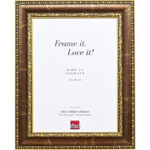 Cornice in legno Effect Profilo 31 Vetro normale 61x91,5 cm Marrone