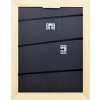 Cornice per foto in legno Effect Profilo 30 Nero 61x91,5 cm Vetro antiriflesso