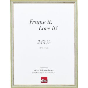 Cornice in legno Effect Profil 25 Verde 25x50 cm Vetro...