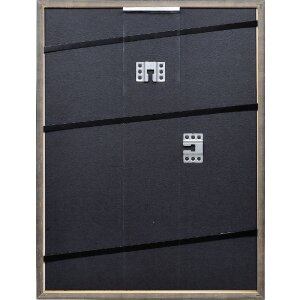 Cornice in legno Effect Profil 25 Grigio 25x50 cm con vetro acrilico