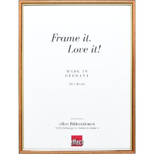 Cornice per foto in legno Effect Profilo 23 Miele 25x50 cm con vetro museale