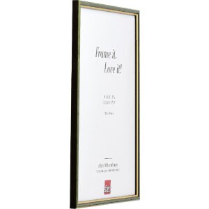 Cornice per foto in legno Effect Profilo 23 Verde 25x50 cm Vetro Museo