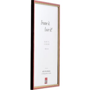 Cornice in legno Effect Profilo 23 Rossa 25x50 cm Vetro museale