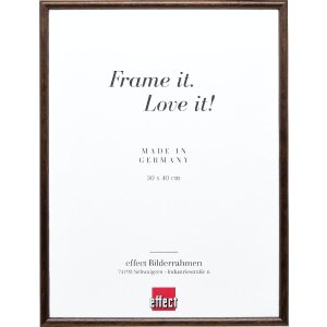 Cornice per foto in legno Profilo 20 marrone scuro 25x50...