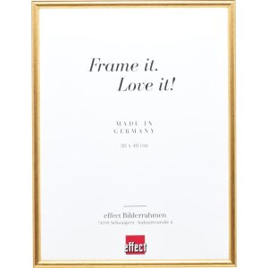 Cornice per foto in legno Effect Profilo 20 Oro 25x50 cm...