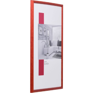 Cornice per foto in legno Effect Profilo 20 Rosso 40x60 cm Vetro Antiriflesso