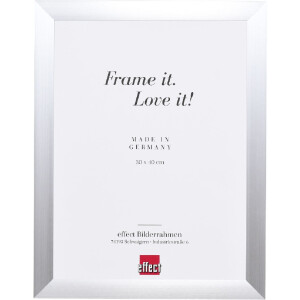 Cornice per foto in alluminio Effect Profil S3 Argento 40x40 cm con vetro museale