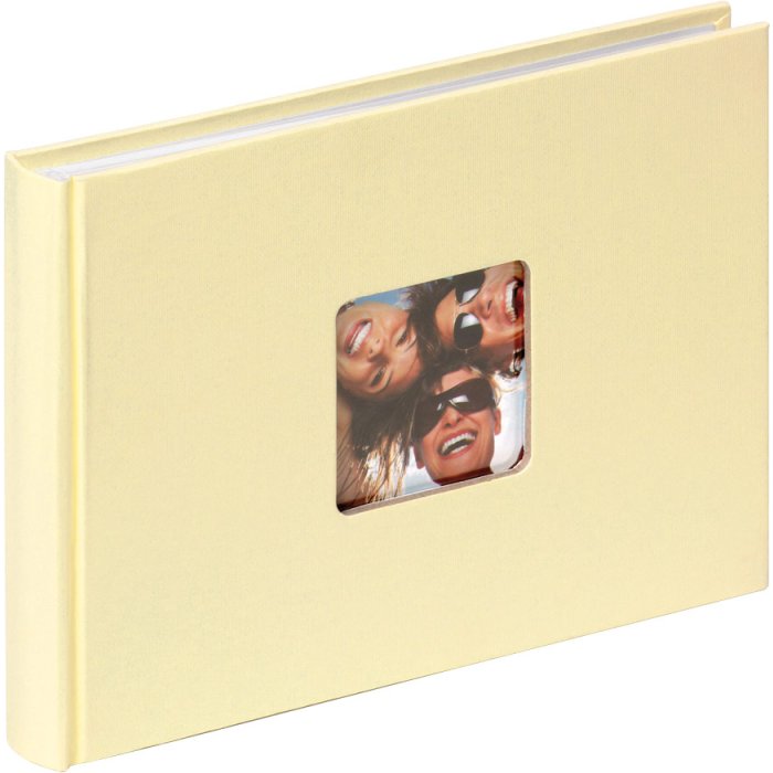 Walther Klein Album fotografico FUN crema 22x16 cm 40 pagine bianche