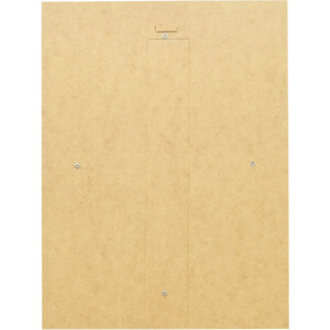 Retrostante in MDF Effect con molle a torsione per cornice in alluminio 60x60 cm