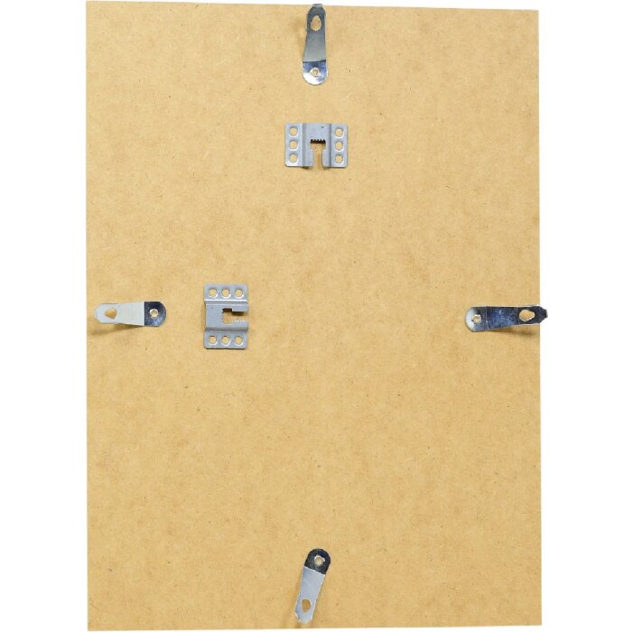 Pannello posteriore in MDF Effect con molle rotanti per cornice in alluminio 29,7x42 cm