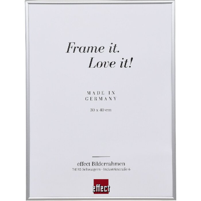 Cornice in plastica Effect 10x10 cm con vetro alulike Museumsglas