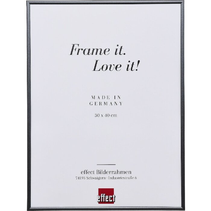 Cornice per puzzle Effect Art 49,3x68,5 cm anthrazit con vetro artistico