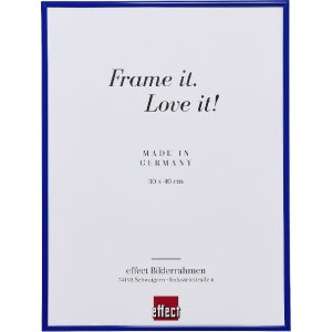 Cornice per foto in plastica Effect Art 37x98 cm blu con...