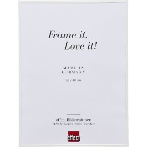 Cornice in plastica Effect 13x13 cm bianca con vetro...