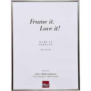 Cornice per foto in plastica Effect 10x10 cm Platin con vetro antiriflesso