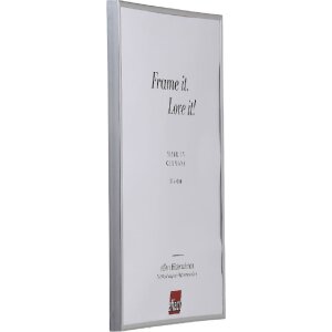 Cornice per foto Effect 10x10 cm argento con vetro antiriflesso