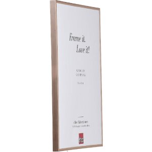 Cornice per foto in plastica Effect 60x90 cm Rosa con vetro normale