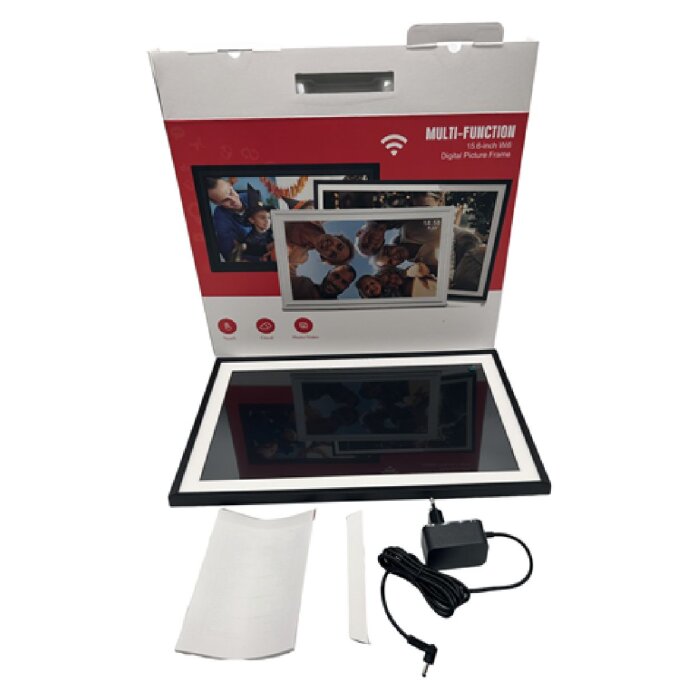 Frameo Cornice per Foto Digitale GW-P156 Nera 15,6 Pollici