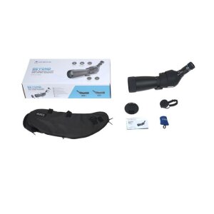 Sirui S6080A-BK Telescopio 20-60x80 Nero con Inclinazione Outdoor Tasche