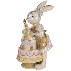 Decorazione con coniglio e torta Clayre & Eef...