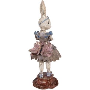 Decorazione coniglio ballerina Clayre & Eef 15x14x35 cm