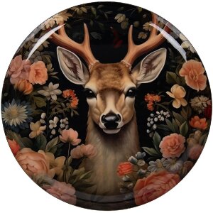 Scatola decorativa Clayre & Eef 66414 nera-marrone...